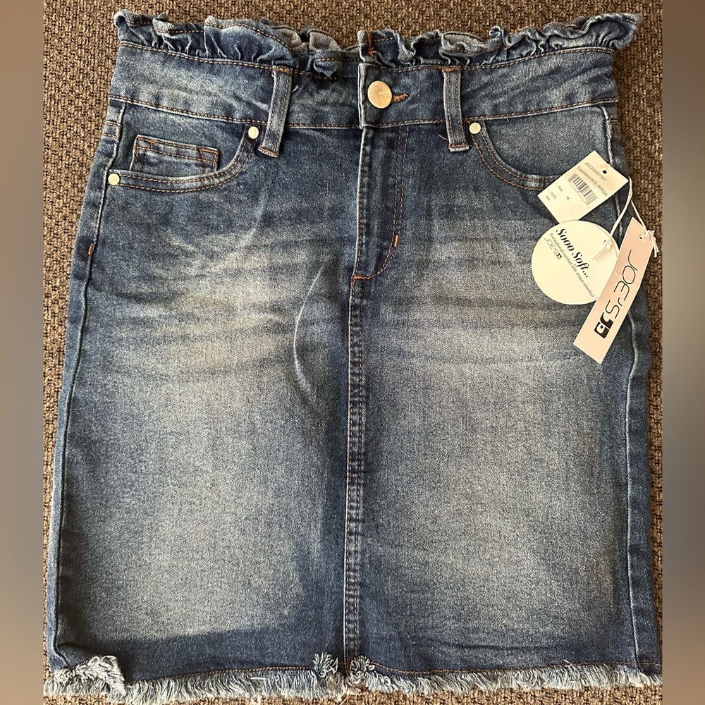 Joe’s Denim Skirt. Super soft and stretchy. Size 16 girls NWT